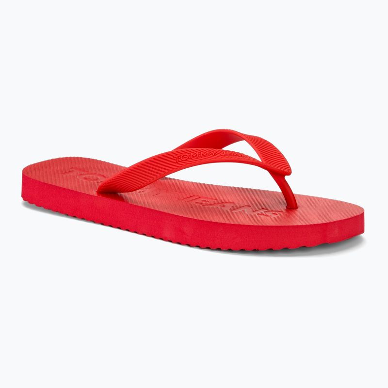 Vyriškos Tommy Jeans Beach Flip Flop deep crimson