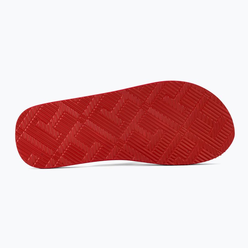 Vyriškos šlepetės per pirštą Tommy Hilfiger Massage Footbed Oly Beach Sandal desert sky 5