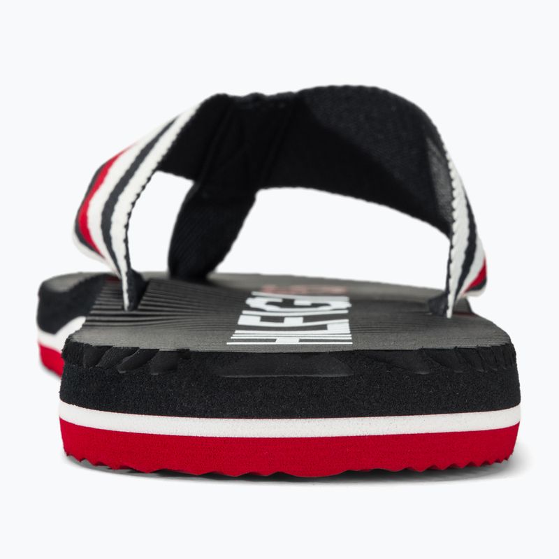 Vyriškos šlepetės per pirštą Tommy Hilfiger Massage Footbed Oly Beach Sandal desert sky 7