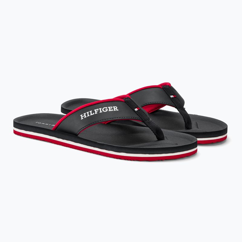 Vyriškos šlepetės per pirštą Tommy Hilfiger Comfort Beach Sandal DW5 desert sky 4