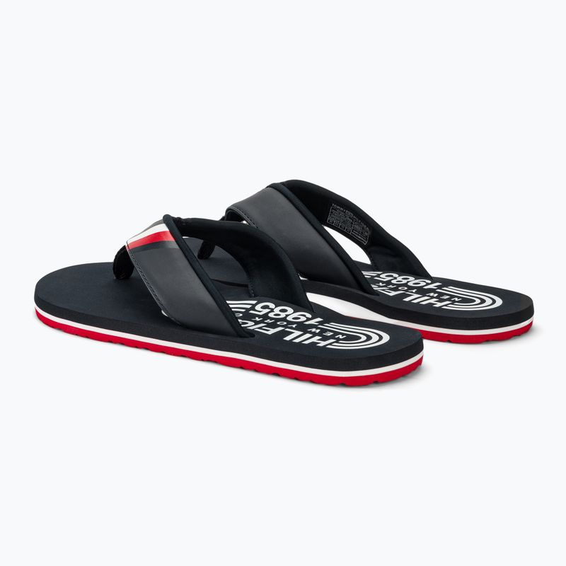 Vyriškos šlepetės per pirštą Tommy Hilfiger Rwb Padded Beach Sandal DW5 desert sky 3