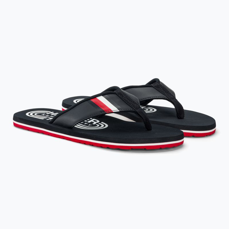 Vyriškos šlepetės per pirštą Tommy Hilfiger Rwb Padded Beach Sandal DW5 desert sky 4