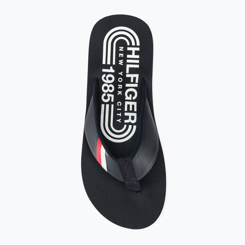 Vyriškos šlepetės per pirštą Tommy Hilfiger Rwb Padded Beach Sandal DW5 desert sky 6