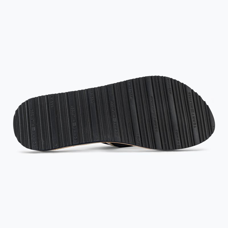 Moteriškos šlepetės per pirštą Tommy Hilfiger Cork Beach Sandal space blue 5