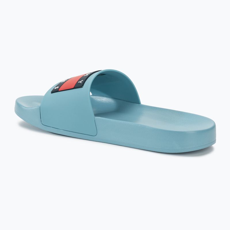 Tommy Jeans Pool Slide Ess skyscrape blue vyriškos šlepetės 3