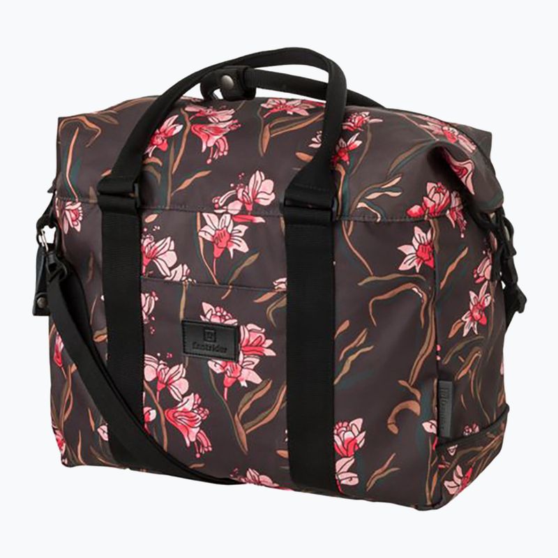 Dviračio bagažinės krepšys FastRider Nyla Shopper Single Bike Bag Trend Click'nGo 20 l flourish