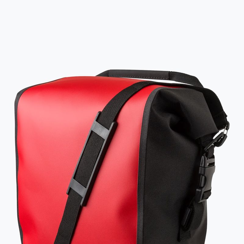 Dviračio krepšys AGU Clean Single Bike Bag Click'nGo M 17 l red 2