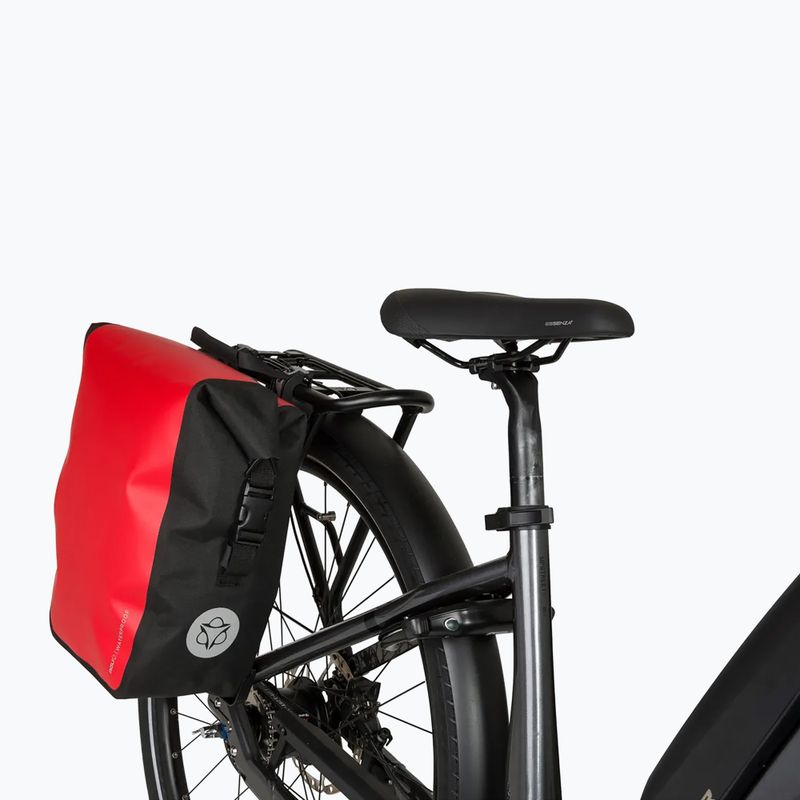 Dviračio krepšys AGU Clean Single Bike Bag Click'nGo M 17 l red 5