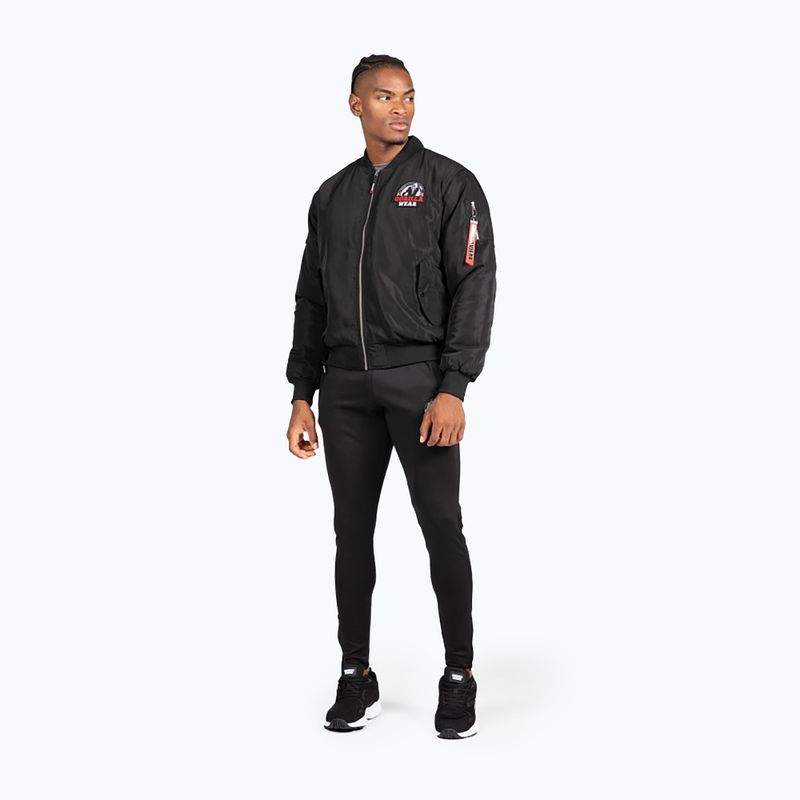 Vyriška treniruočių striukė Gorilla Wear Covington black 2