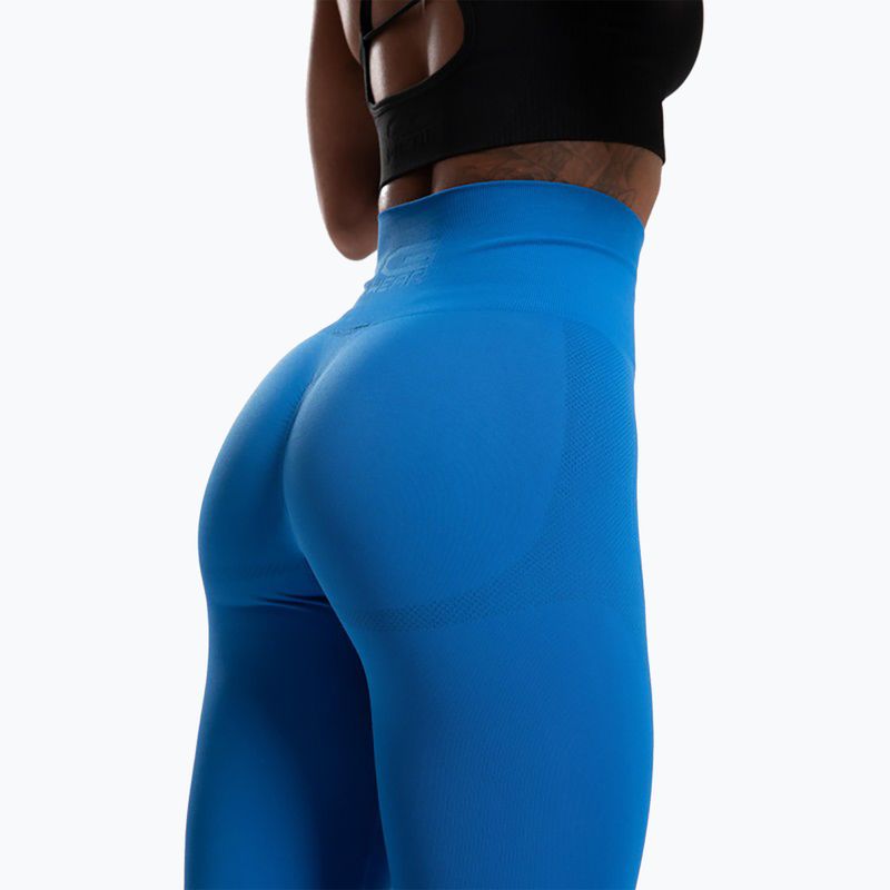 Moteriškos treniruočių tamprės Gorilla Wear Olivia blue 5