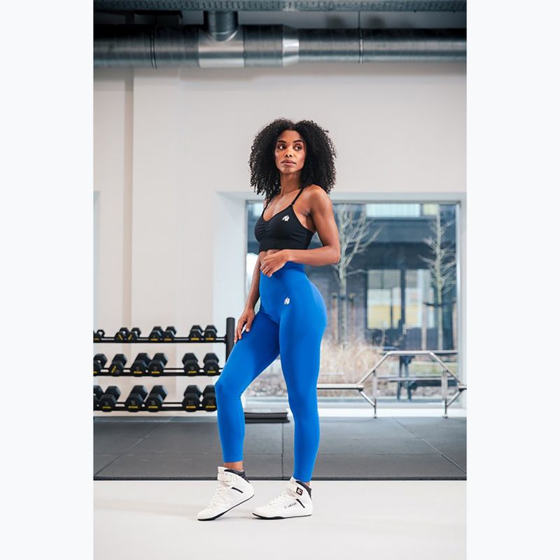 Moteriškos treniruočių tamprės Gorilla Wear Olivia blue 6