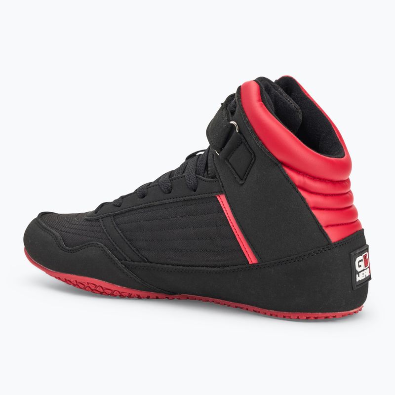 Vyriški treniruočių batai Gorilla Wear Classic High Tops black/red 3