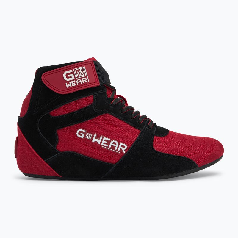 Vyriški treniruočių batai Gorilla Wear Pro High Tops red/black 2