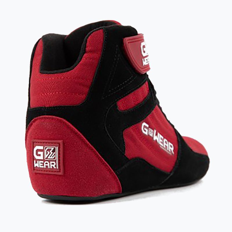 Vyriški treniruočių batai Gorilla Wear Pro High Tops red/black 9