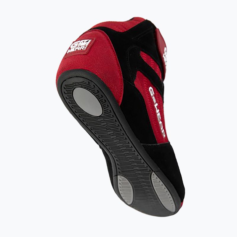 Vyriški treniruočių batai Gorilla Wear Pro High Tops red/black 10