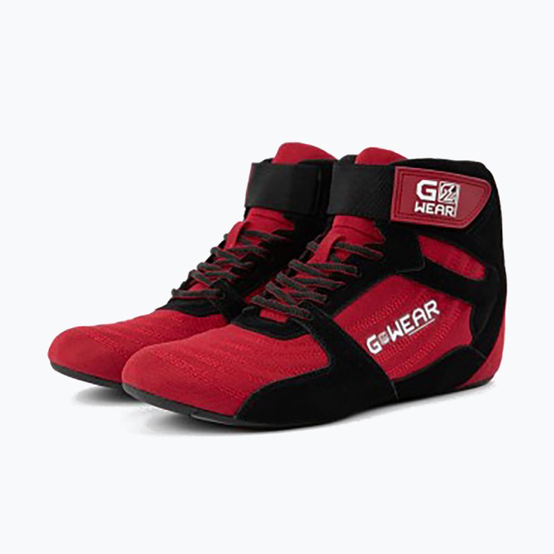 Vyriški treniruočių batai Gorilla Wear Pro High Tops red/black 11