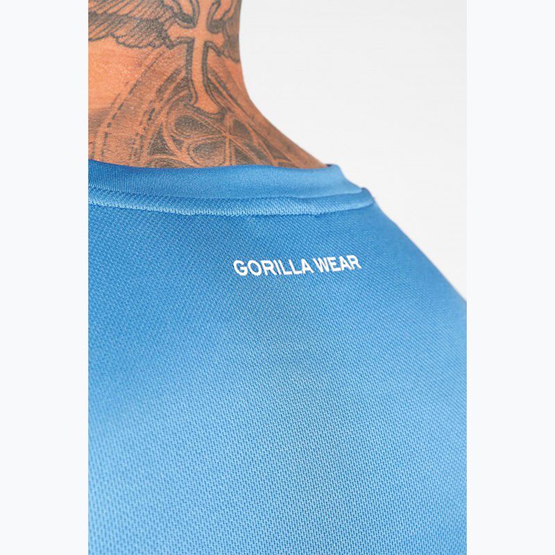 Vyriški treniruočių marškinėliai Gorilla Wear Vernon blue 6