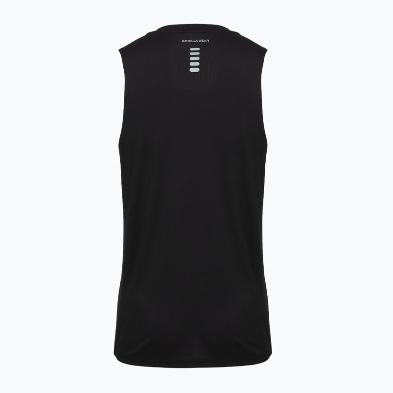 Vyriškas treniruočių tank topas Gorilla Wear Easton black 7
