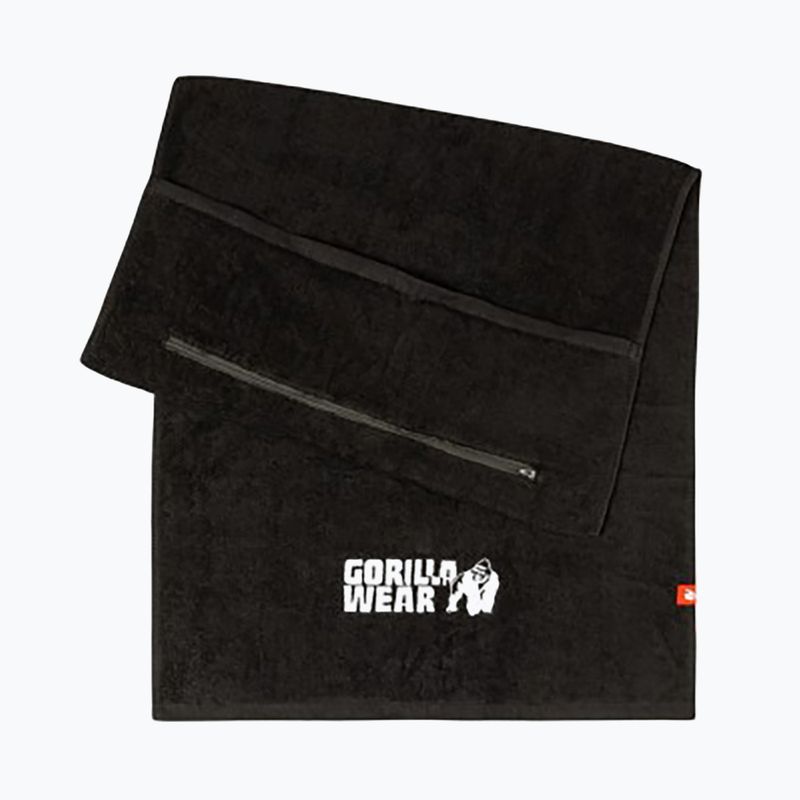 Rankšluostis Gorilla Wear Zip Pocket Gym black 2