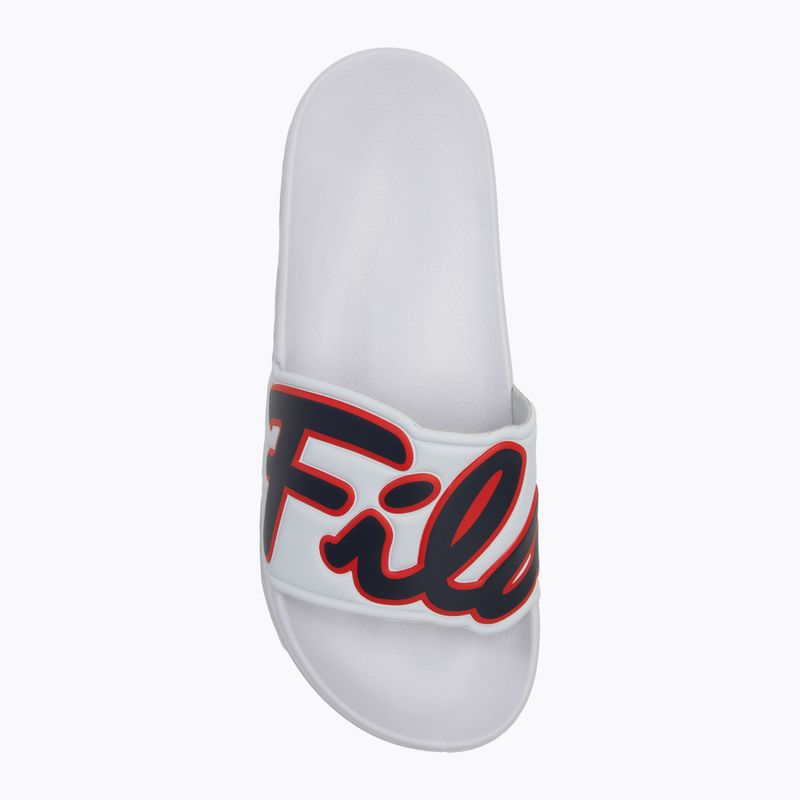 Vyriškos šlepetės FILA Scritto white/fila navy 5