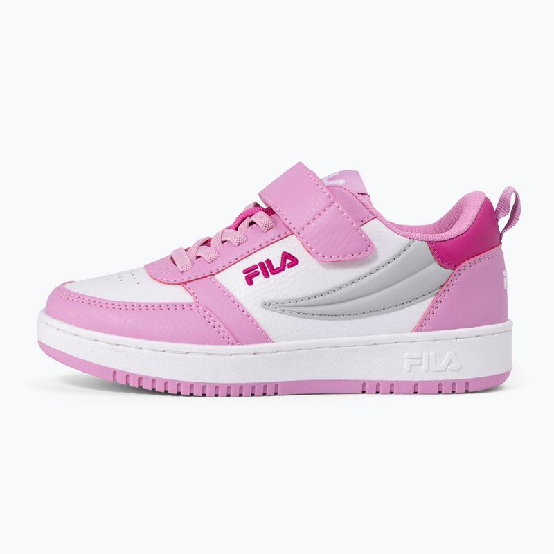 Vaikiški batai FILA Rega Nf Velcro white/moonlite mauve