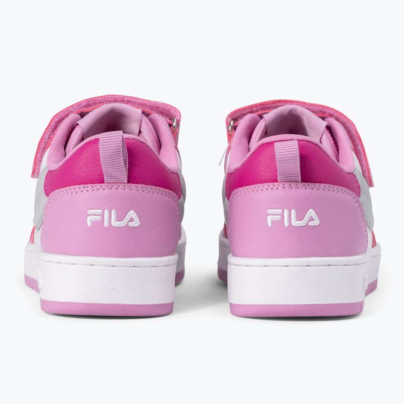 Vaikiški batai FILA Rega Nf Velcro white/moonlite mauve 5