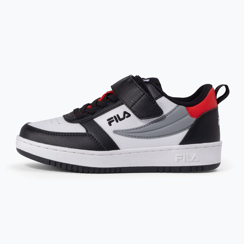 Vaikiški batai FILA Rega Nf Velcro white/black/fila red