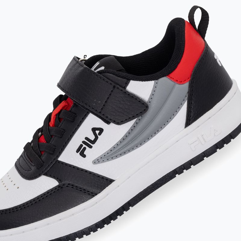 Vaikiški batai FILA Rega Nf Velcro white/black/fila red 5