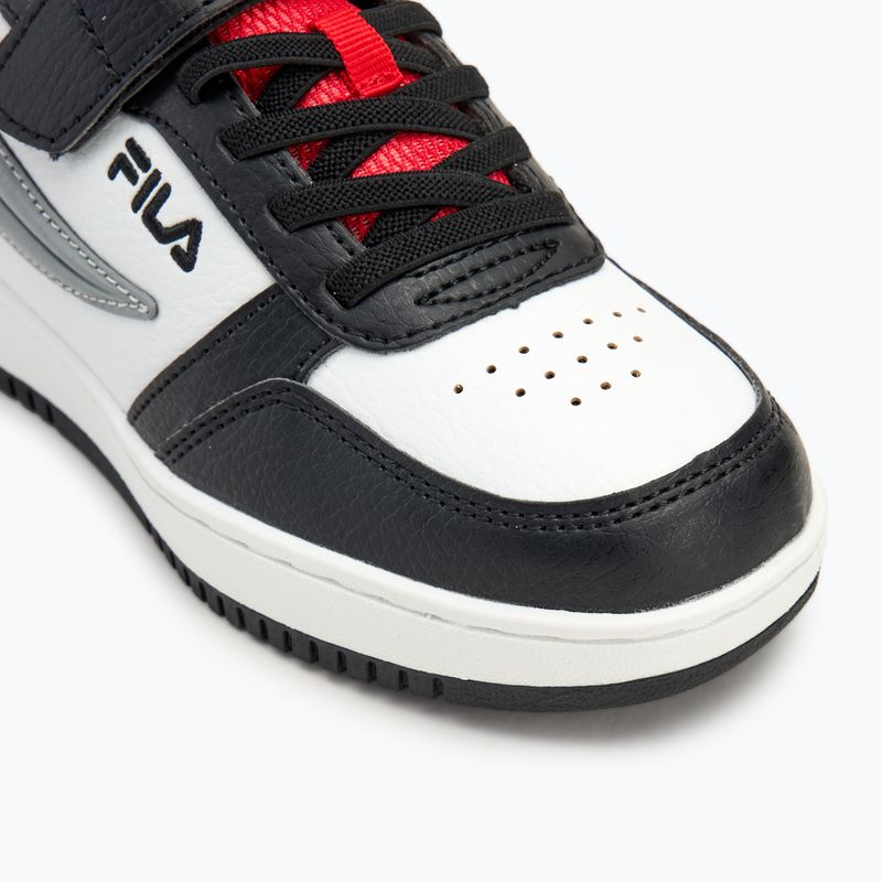 Vaikiški batai FILA Rega Nf Velcro white/black/fila red 7