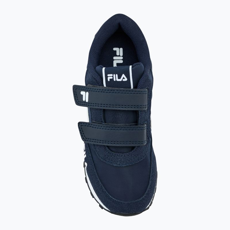 Vaikiški batai FILA Orbit Revolution Velcro fila navy 5