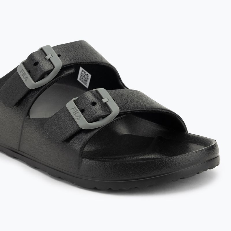 FILA Matero black moteriškos šlepetės 7