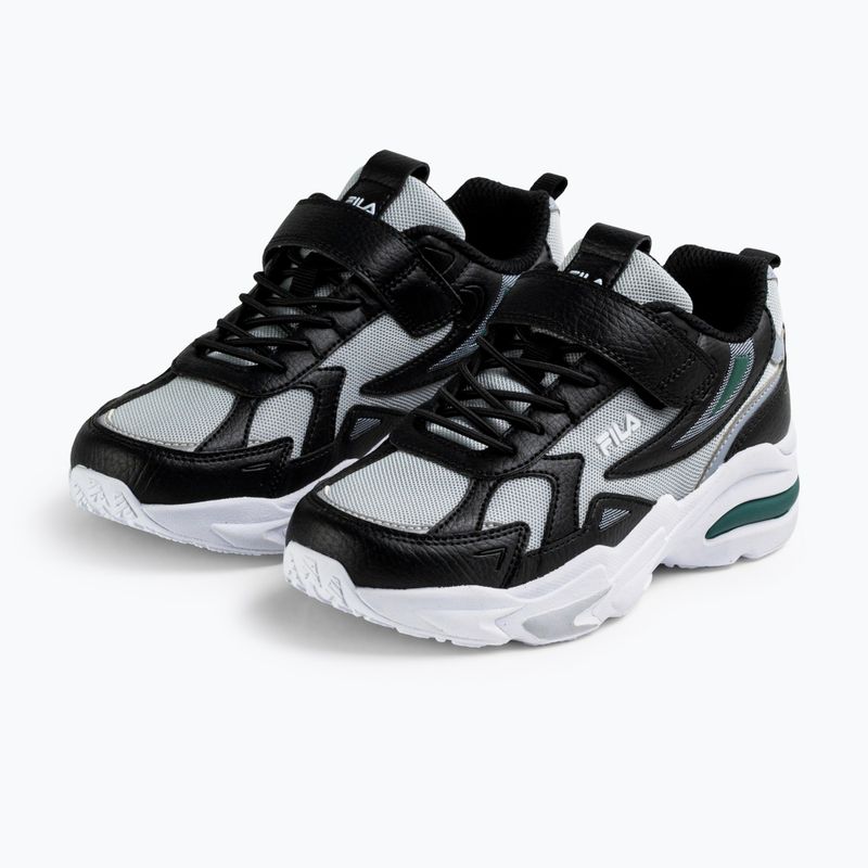 Vaikiški batai FILA Madrun Velcro black/posy green 2