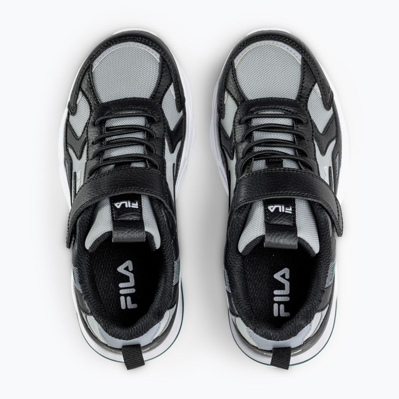 Vaikiški batai FILA Madrun Velcro black/posy green 5