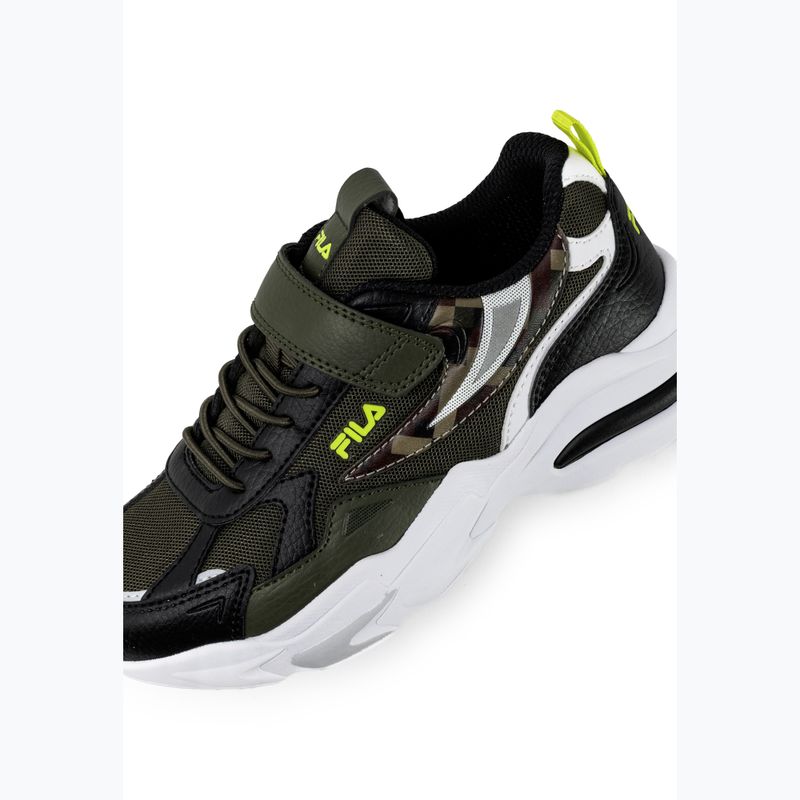 Vaikiški batai FILA Madrun Velcro olive night 6