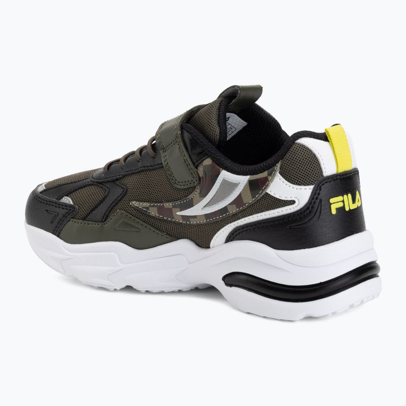 Vaikiški batai FILA Madrun Velcro olive night 3