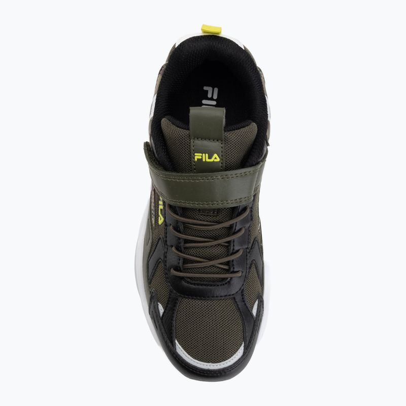 Vaikiški batai FILA Madrun Velcro olive night 5