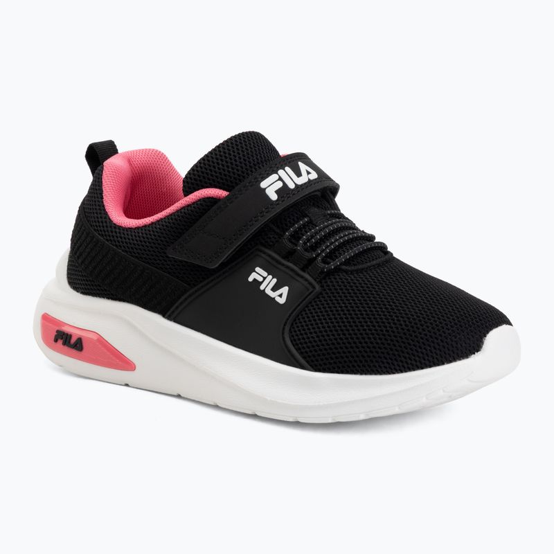 Vaikiški batai FILA Madrun Velcro black/sangria sunset