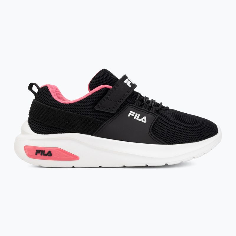 Vaikiški batai FILA Madrun Velcro black/sangria sunset 2
