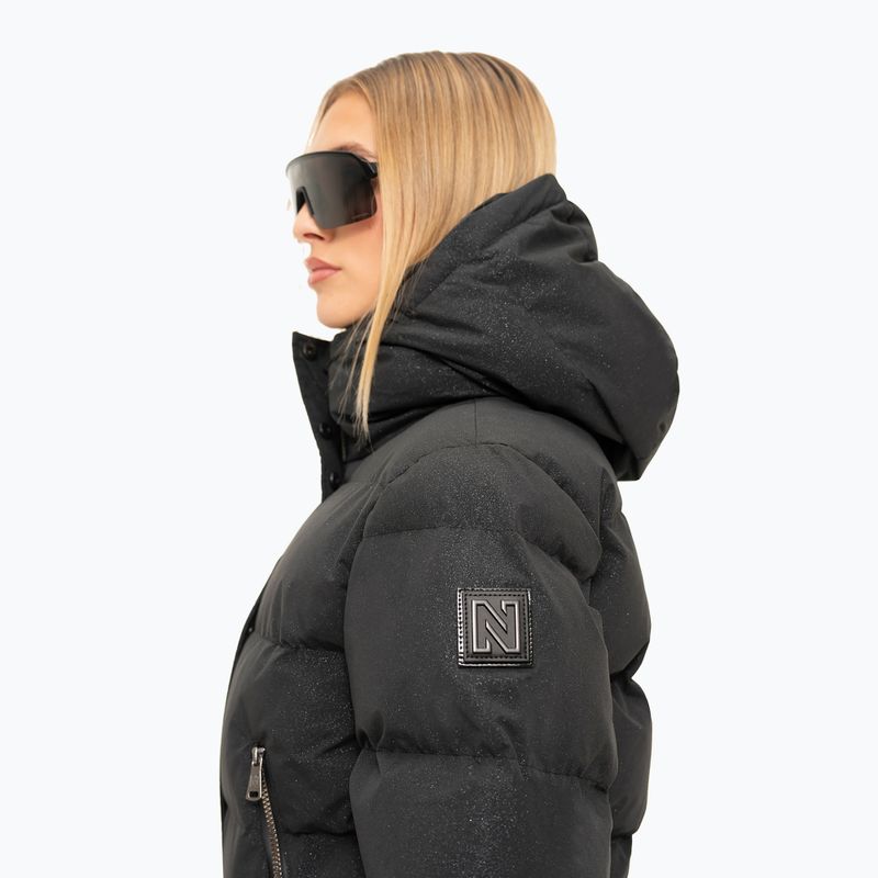 Moteriška slidinėjimo striukė Nikkie Numa Glitter black 2