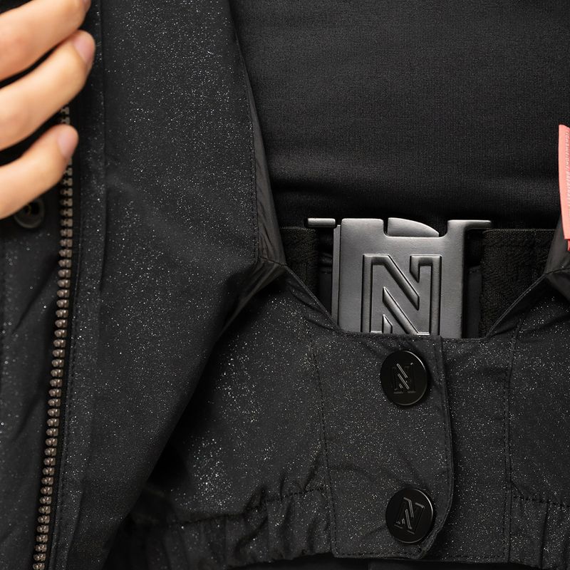 Moteriška slidinėjimo striukė Nikkie Numa Glitter black 3