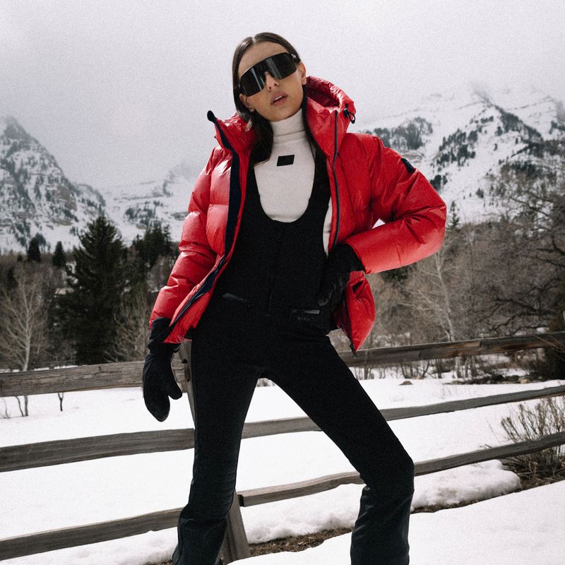 Moteriška slidinėjimo striukė Nikkie Nafferton racing red 9