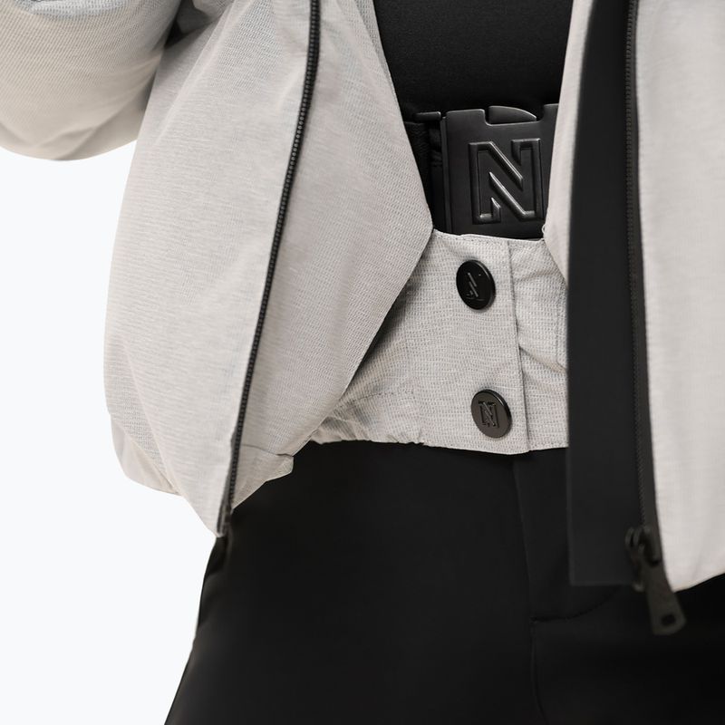 Moteriška slidinėjimo striukė Nikkie Newport melange grey/melange 5