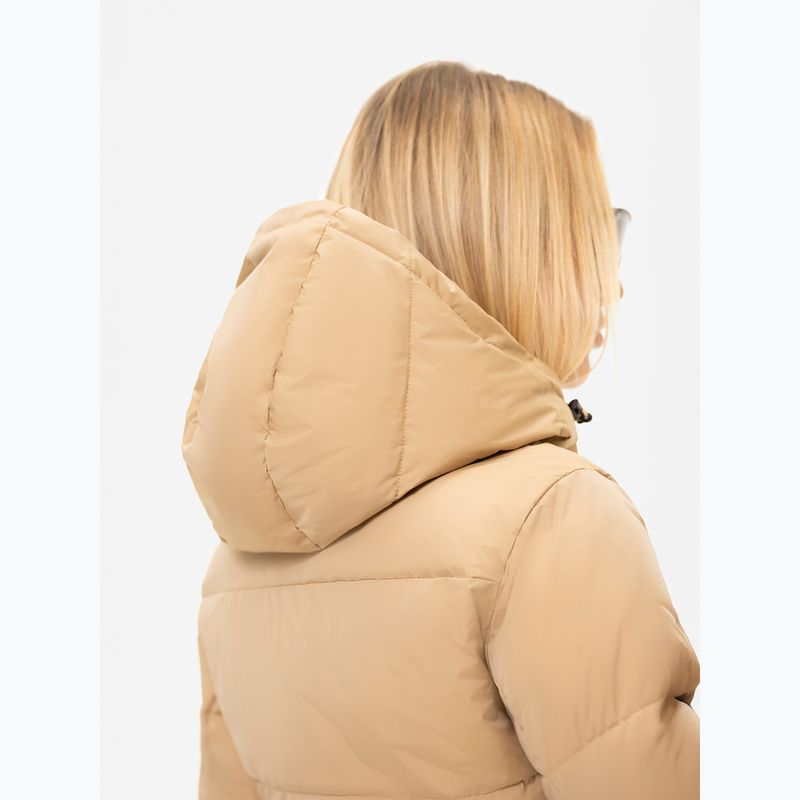 Moteriška slidinėjimo striukė Nikkie Nateland Contrast hummus 2