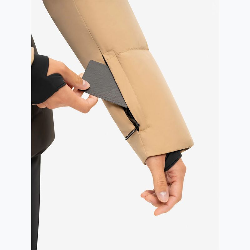 Moteriška slidinėjimo striukė Nikkie Nateland Contrast hummus 4