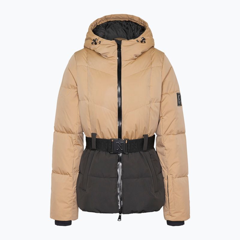 Moteriška slidinėjimo striukė Nikkie Nateland Contrast hummus 6