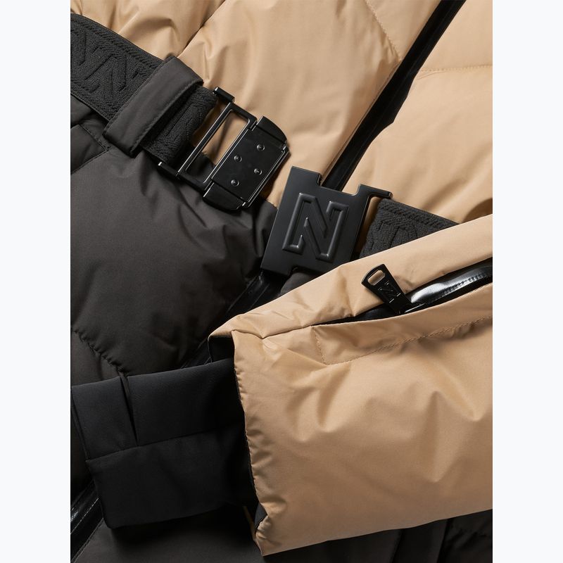 Moteriška slidinėjimo striukė Nikkie Nateland Contrast hummus 8