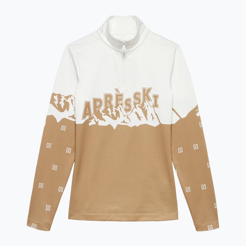 Moteriškas slidinėjimo džemperis Nikkie Nantes Apres Ski Pully hummus 3