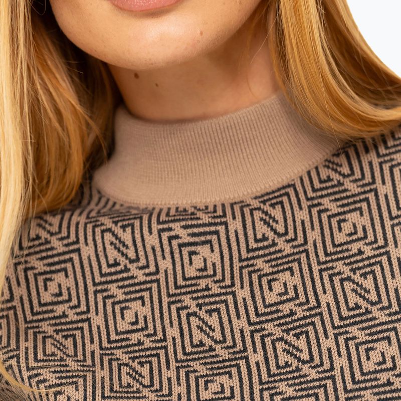 Moteriškas slidinėjimo džemperis Nikkie Narrows Pull camel 3