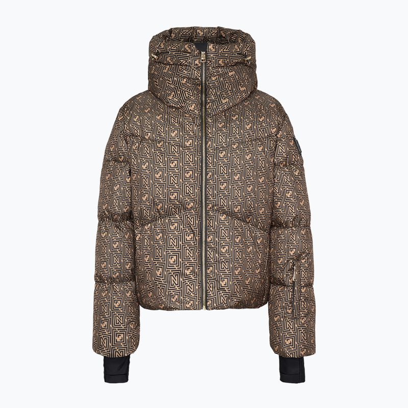 Moteriška slidinėjimo striukė Nikkie Newport Logo camel 6