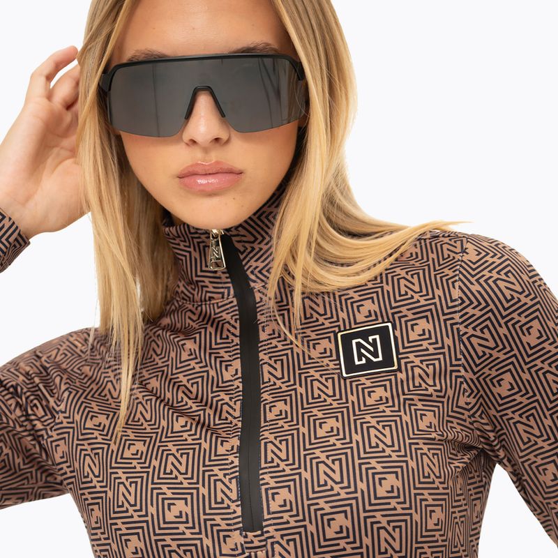 Moteriškas slidinėjimo džemperis Nikkie Nantes Logo Ski Pully camel 2